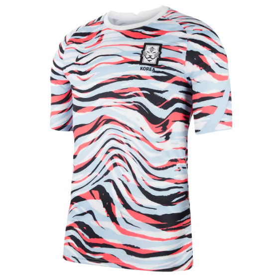 2021/22 Korea White Pink Training Shirt